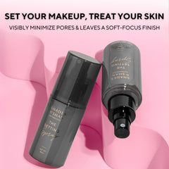 Shades by Shan setting spray with ginseng extract boosts complexion vitality and wear.