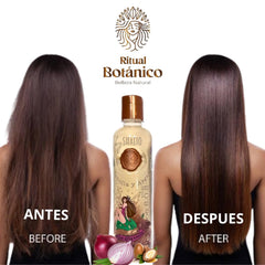 SHAEIO Ritual Botanico Onion Shampoo foamy lather for hydration and detangling