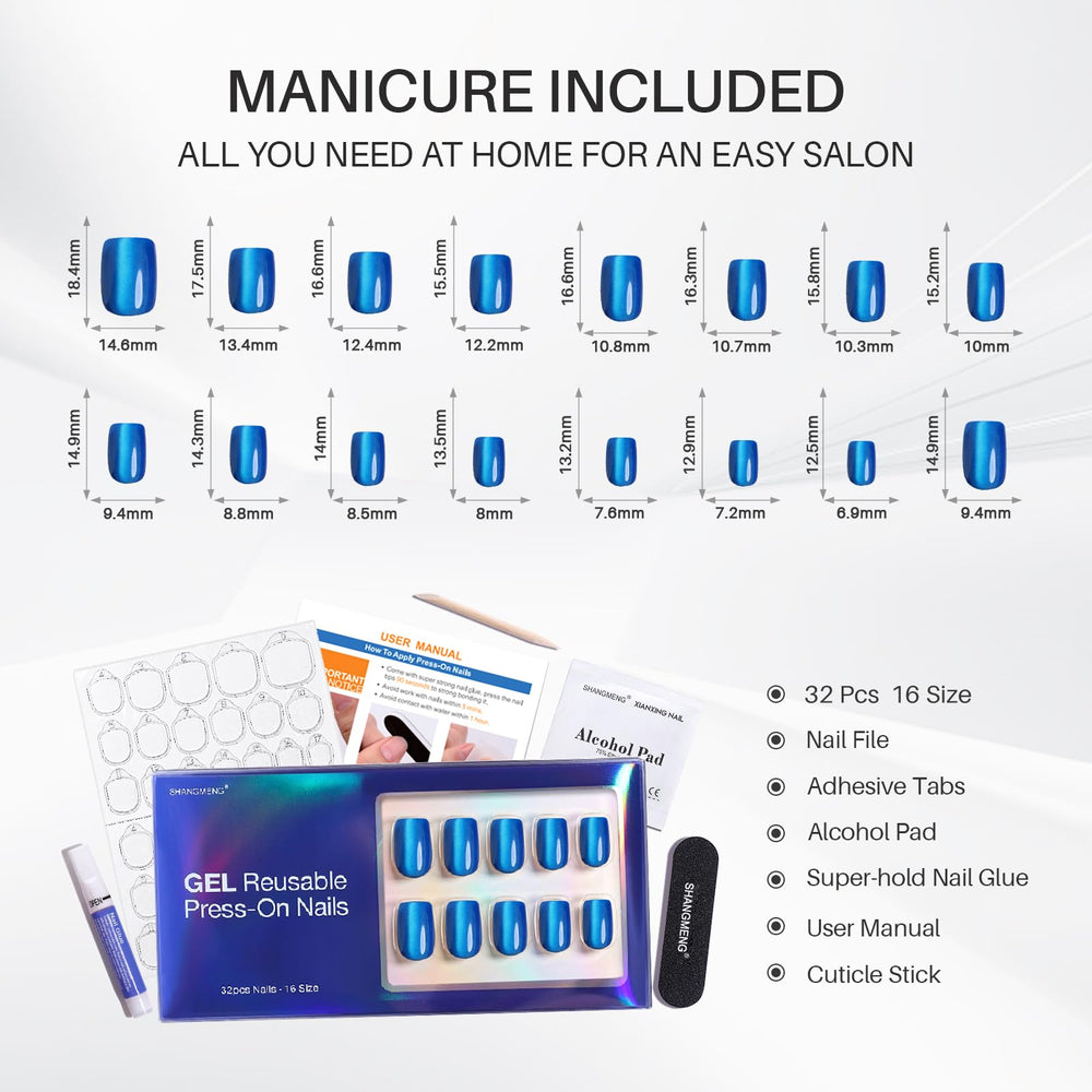ShangMeng nail file orange stick and pads offer essential at-home tools