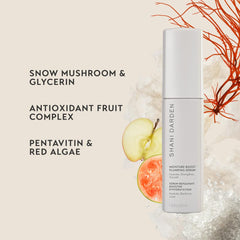 SHANI DARDEN Moisture Boost Serum ingredient snow mushroom for lasting hydration