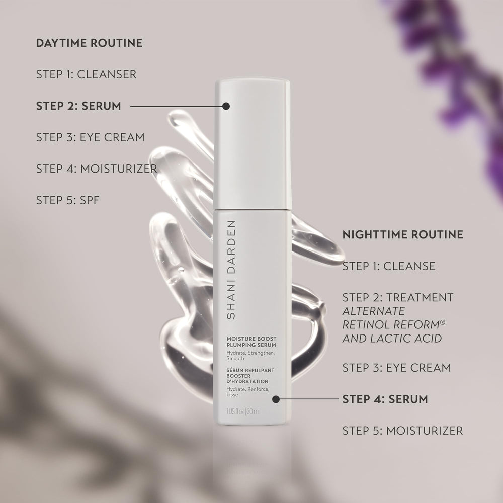 SHANI DARDEN Moisture Boost Serum with red algae for barrier support