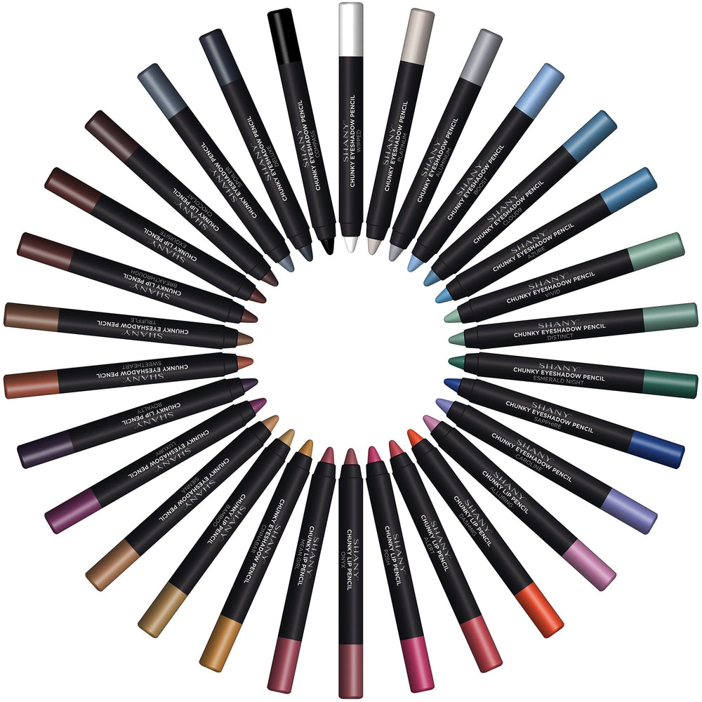 SHANY chunky pencils applying smoothly for eyes or lips with no tugging