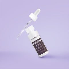 Shapiro MD Minoxidil 2% woman applying on scalp during routine