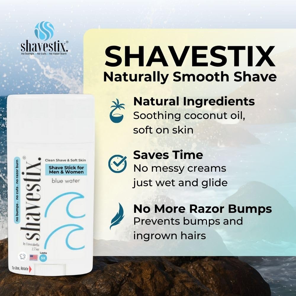 Shavestix travel-toiletries-kit essential for on-the-go grooming and TSA-friendly packing.