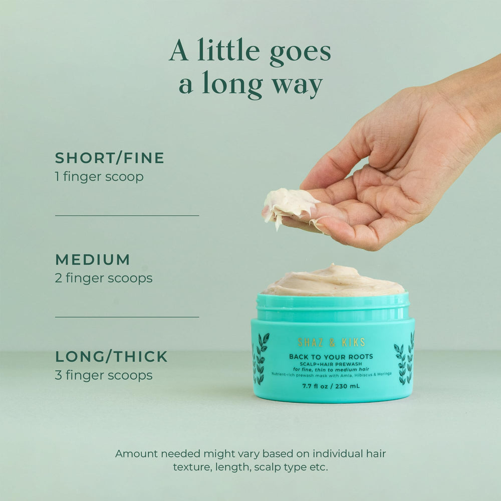 Luxurious creamy mask texture spreading through hair strands by SHAZ & KIKS