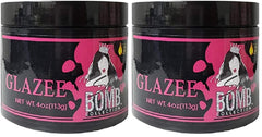 she is bomb collection Glazee 4oz bottle for edges and braids helps define twists and sections