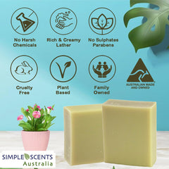 Shea butter enriched soap bar for nourishing skin and hydration