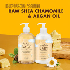 Sheamoisture Curls & Coils conditioner bottle; smooths curls and detangles.