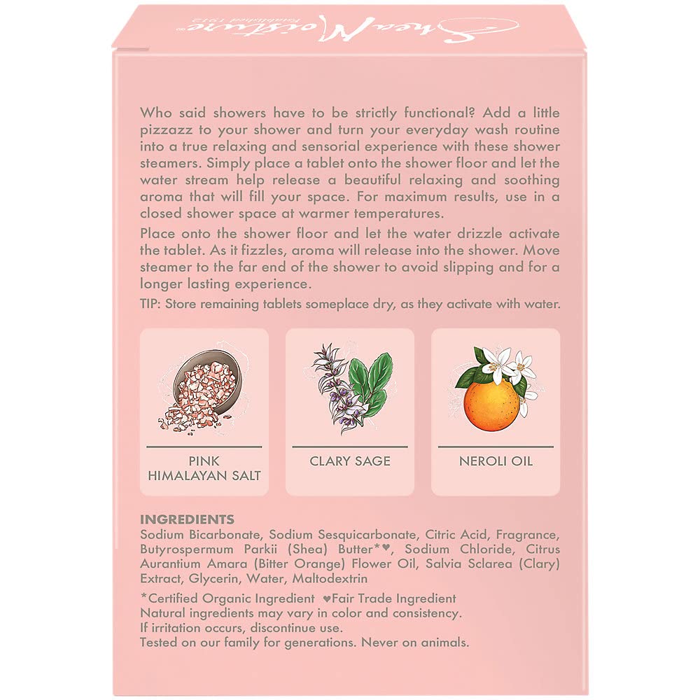 Sheamoisture clar-sage-neroli-oil aroma enhances calm in daily routine