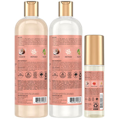 Sheamoisture Coconut Hibiscus Conditioner 16oz bottle for detangling and softness.