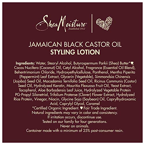 Finished look with Sheamoisture damaged hair treatment for manageability