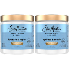 SheaMoisture hair mask 2-pack bottles for deep conditioning and daily softness