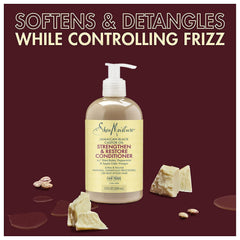 Sheamoisture conditioner in shower with water droplets