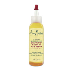 SheaMoisture Jamaican Black Castor Oil serum bottle nourishes damaged hair