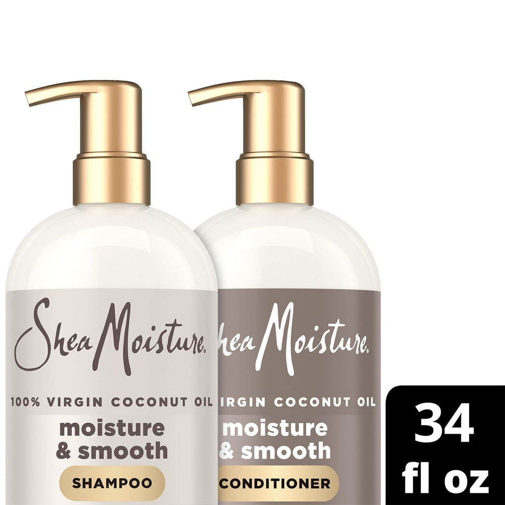 Shampoo pump for SheaMoisture Moisture & Smooth, easy dispensing.
