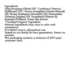 SheaMoisture Olive and Green Tea oil spa fragrance at home.