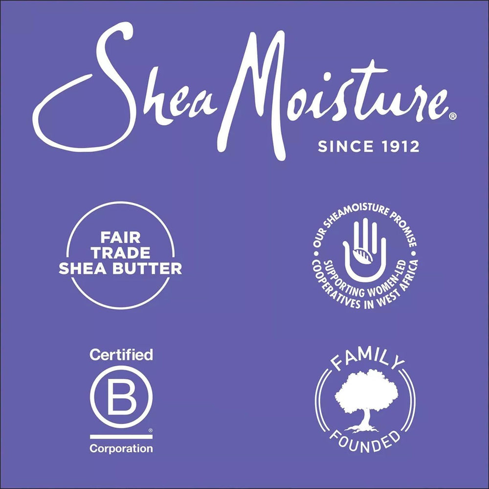 Sheamoisture product packaging set shows a complete care system