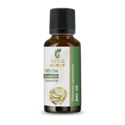 Sheer Essence Bay Oil leaves with drops for diffusion and calm ambience