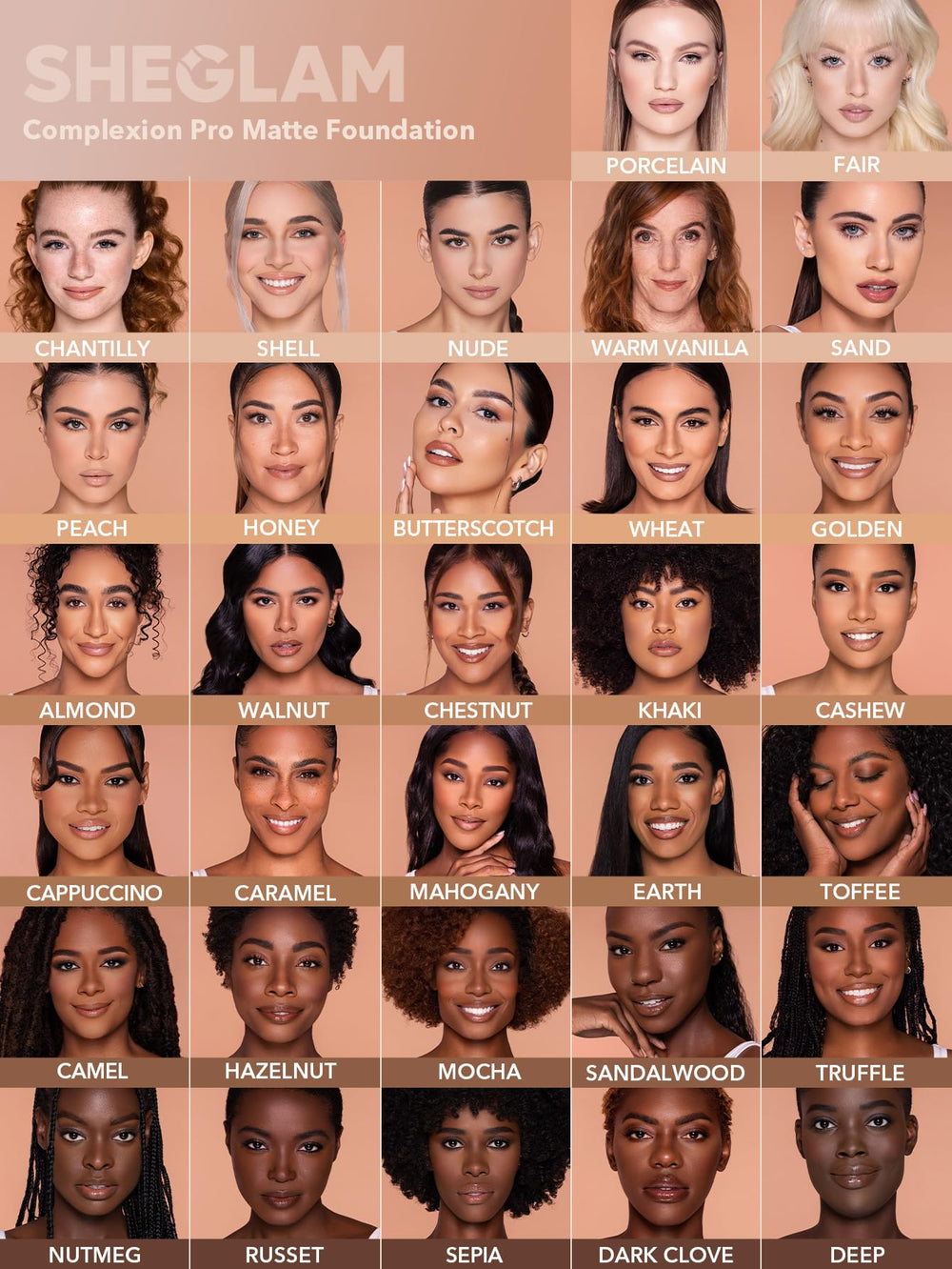 SHEGLAM night-out look using the foundation for a flawless finish.