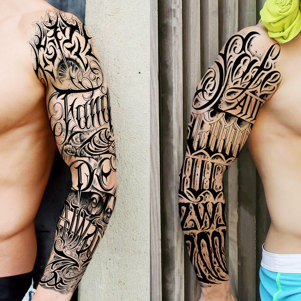 SHELYEXIEN water-transfer tattoos apply with water for mess-free wear