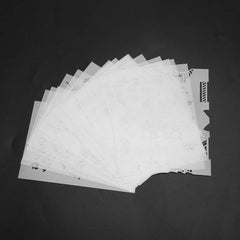shenruifa 20pc stencil kit supports quick gel polish application