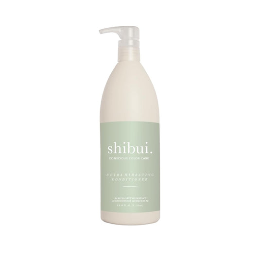 SHIBUI Ultra Hydrating Conditioner bottle shows moisture-rich formula for thick hair