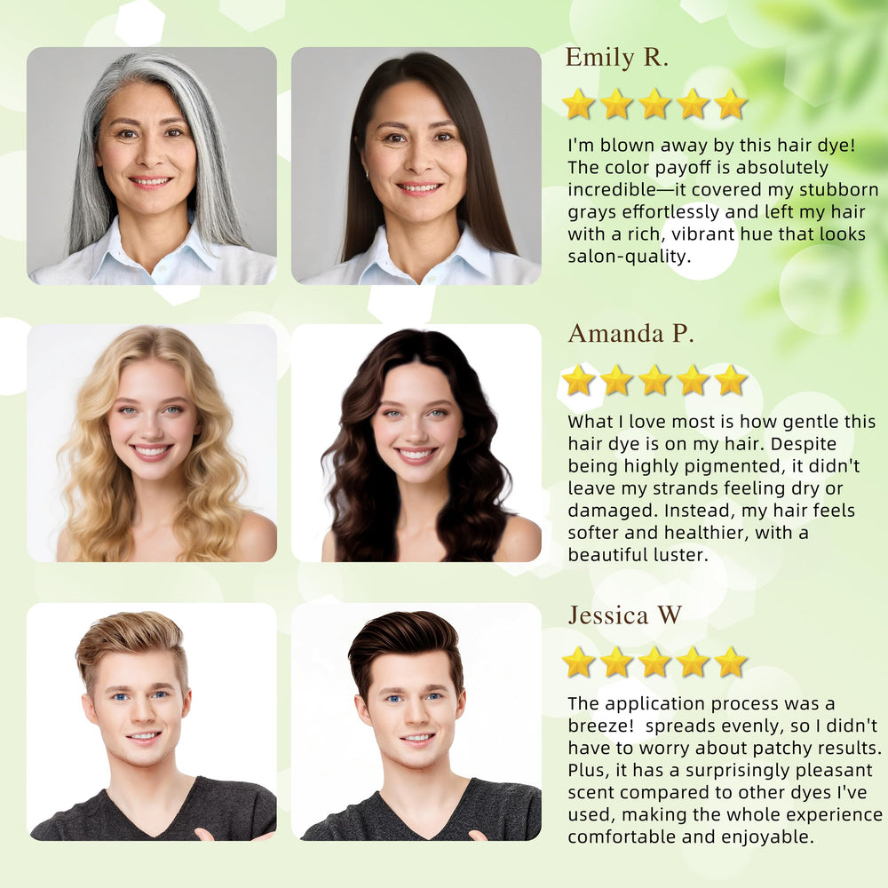 SHIHUANUO Argan nut extract supports hair strength and resilience in the natural formula.