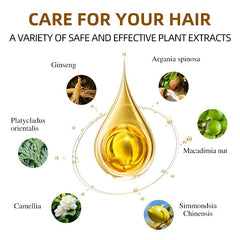 SHIHUANUO beard-darkening option for dry hair applications.