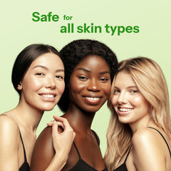 ShiKai face-neck application demonstrates quick absorption for routine skincare.