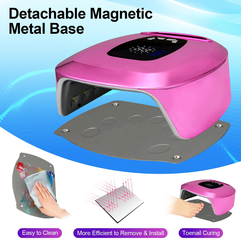 ShineCai Nail Kit with UV gloves included for a complete home manicure.