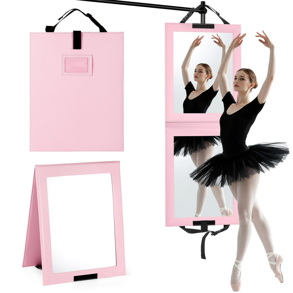 Shinowa foldable full-length mirror open for a full head-to-toe check.