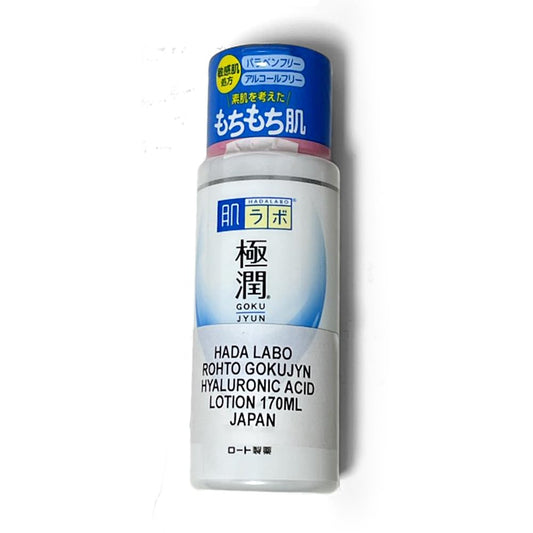 SHINTECH Hada Labo Gokujyn Hyaluronic Lotion bottle 170ml delivering lightweight hydration for daily skin care.
