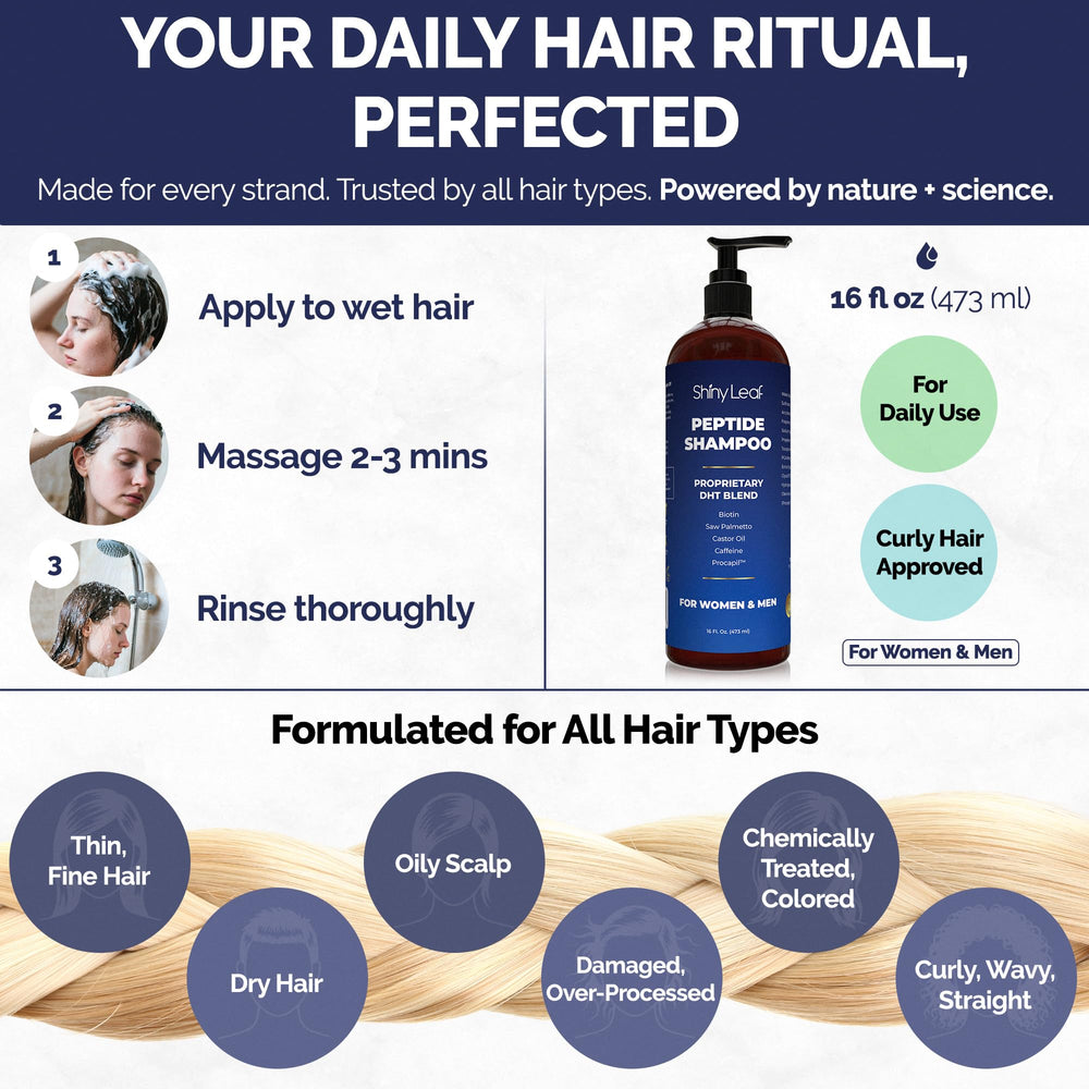 Shiny Leaf sulfate-free, color-safe formula label