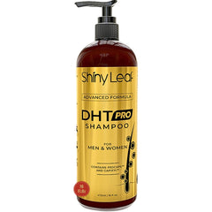 Shiny Leaf DHT Pro Shampoo bottle front view for daily hair care