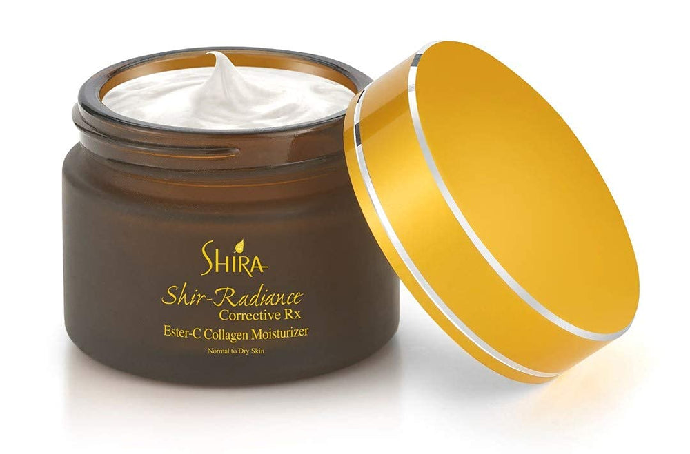 Shira Shir-Radiance bottle pour shows easy daily application and vitamin C boost.