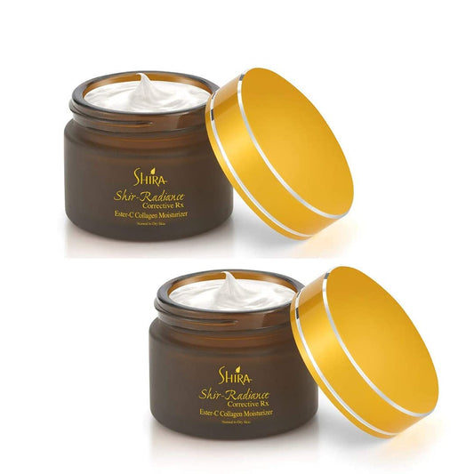 Shira Shir-Radiance RX Ester-C moisturizer pack front for daily radiant protection