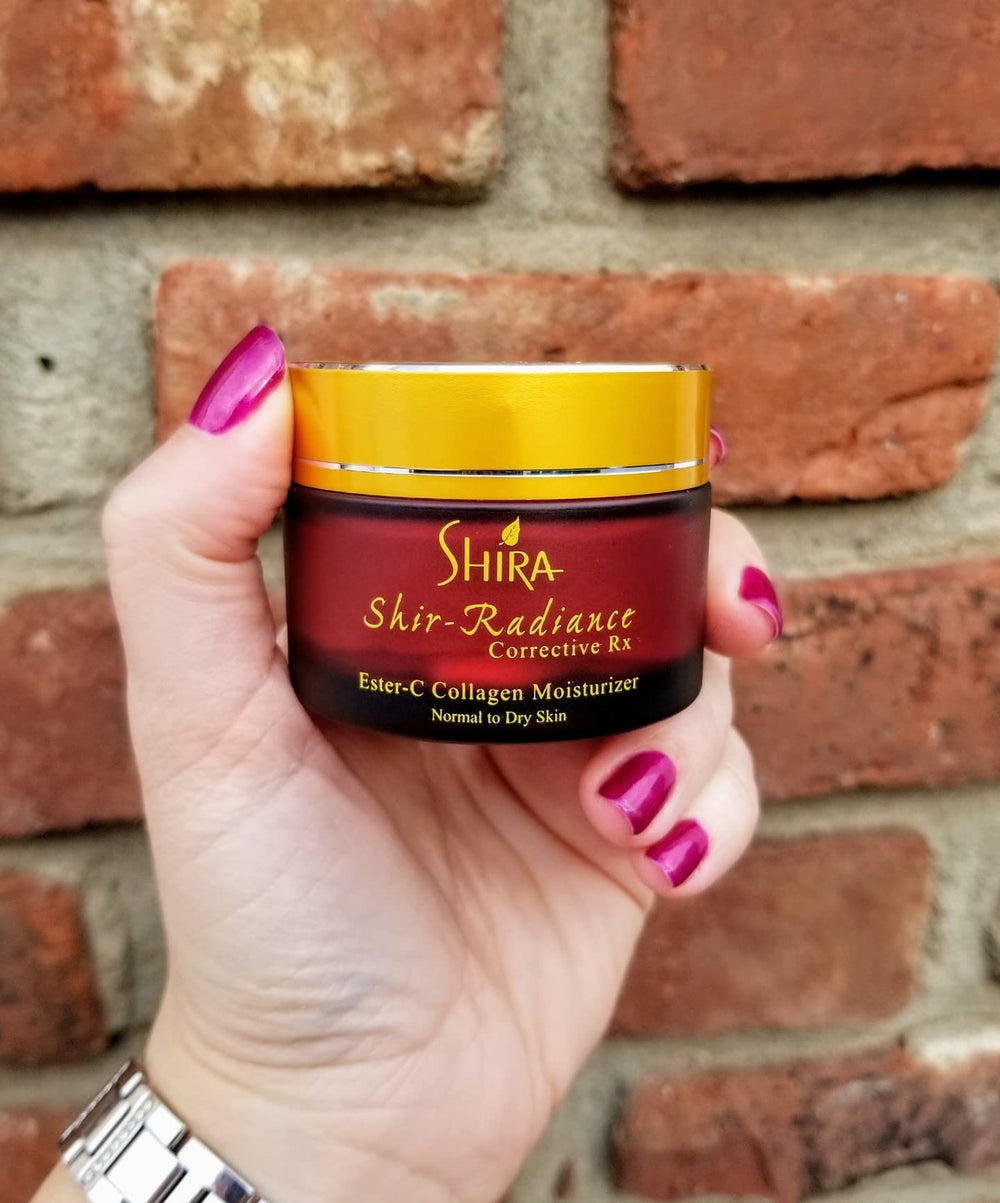 Shira bottle back panel hints at ingredients and day-night usage
