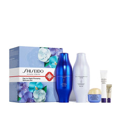 Shiseido Bio-Performance Day Serum bottle for daily hydration and a plump look.