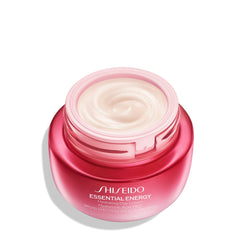 Shiseido Essential Energy Day Cream with hyaluronic acid and ginseng.