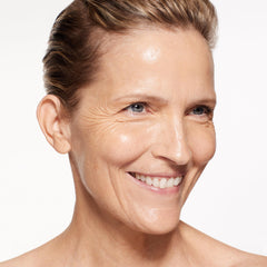 Close-up of Fermented Kefir+ Niacinamide ingredients for skin health.