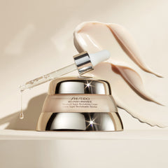 Shiseido luxury moisturizer packaging highlighting premium care