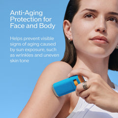 Shiseido formula free from oxybenzone and octinoxate for comfort.