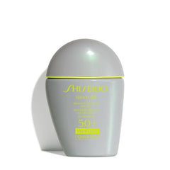 Shiseido Sports BB Cream SPF 50+ application for natural, even coverage all day.