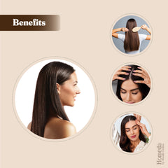 Shudh Online Hibiscus powder adds natural shine to hair.