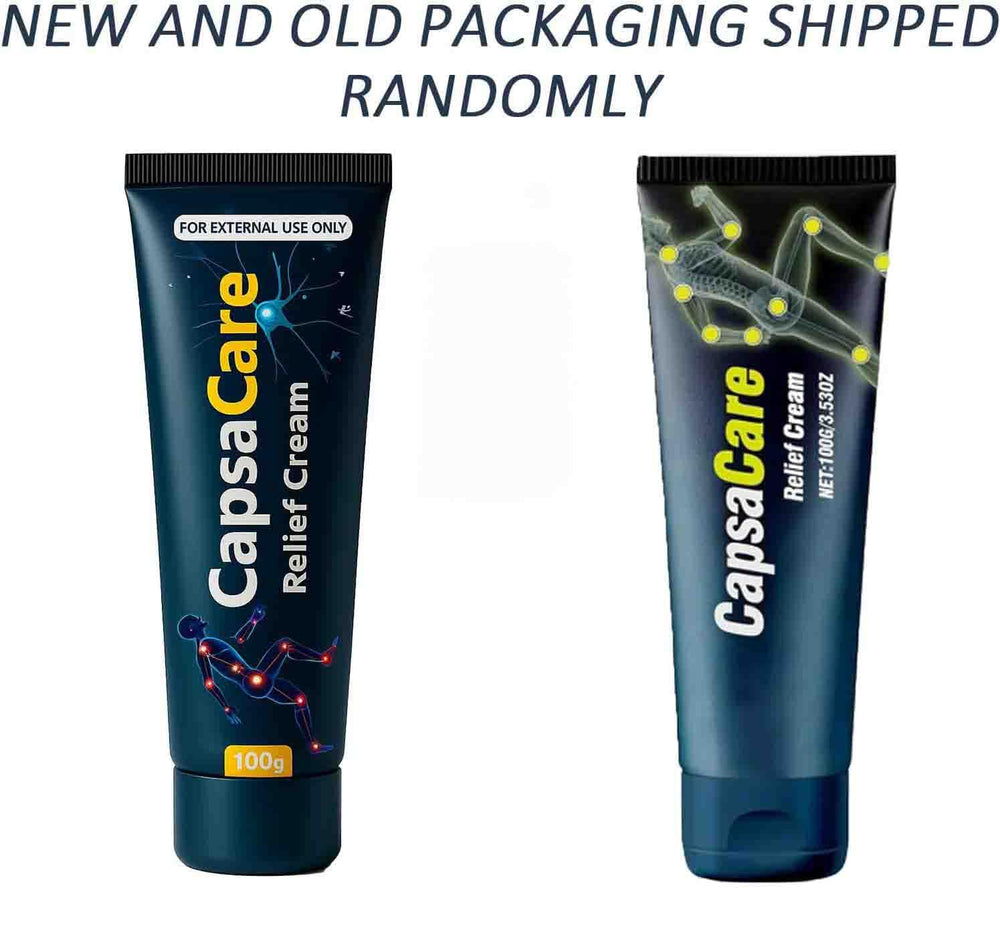 Shwfhi CapsaCare cream applied to the foot during self care routine.
