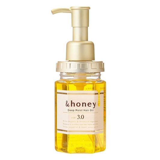 Sidefield Honey Deep Moist Shampoo bottle delivering intense hydration for daily care.