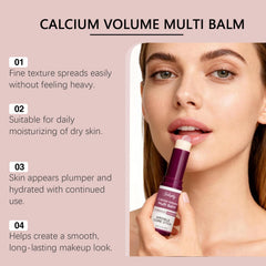 Siekeaty balm applied to neck area for improved elasticity