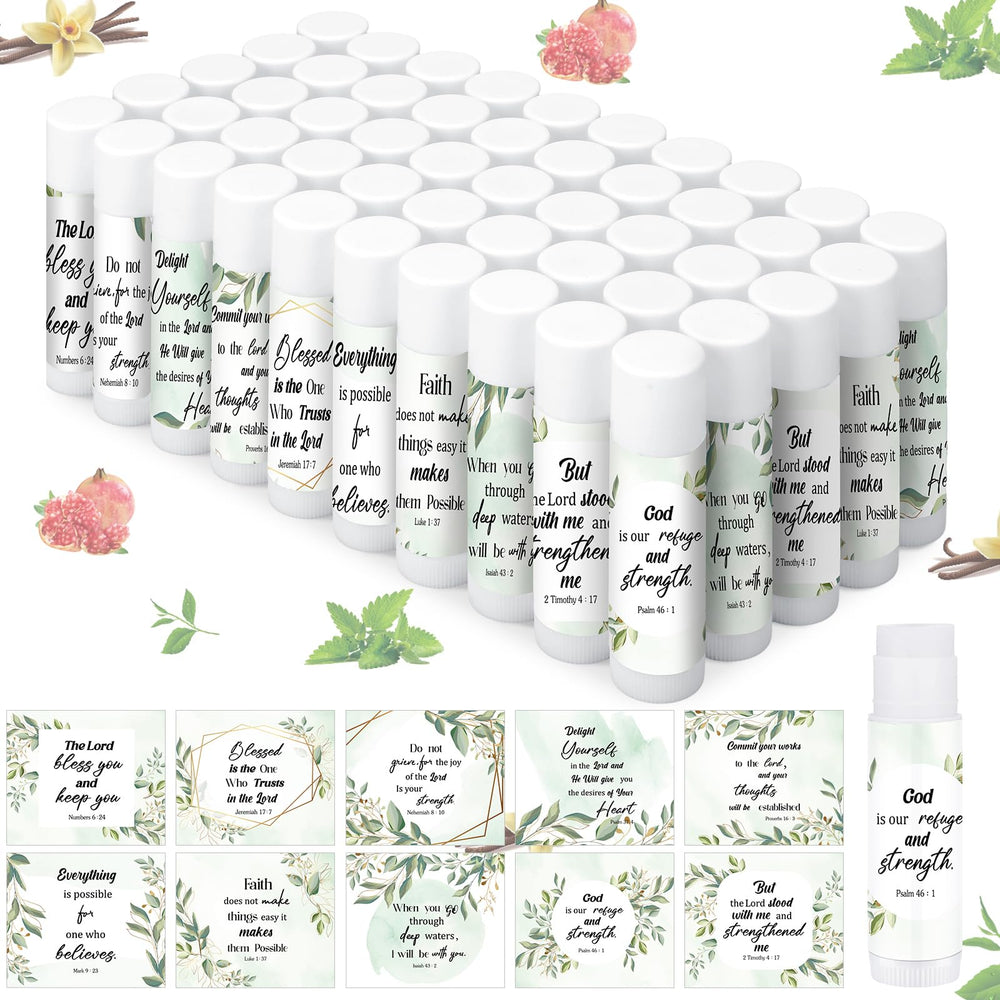 Siifert Christian lip balm with Bible verse packaging for thoughtful gifts.