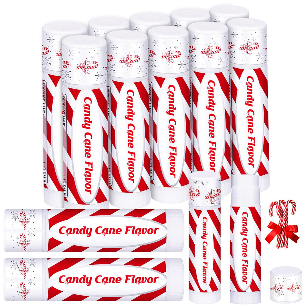 Siifert Christmas lip balm 10-pack packaging, ideal for gifting and holiday decor