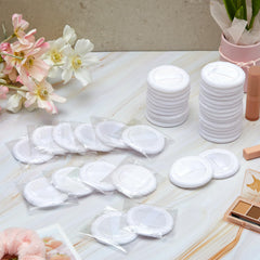 SiliFine satin side close up, powder catching surface for smooth application